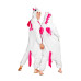 Onesie Kigurumi Baltais Vienradzis