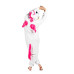 Onesie Kigurumi Baltais Vienradzis