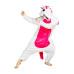 Onesie Kigurumi Baltais Vienradzis