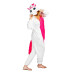 Onesie Kigurumi Baltais Vienradzis