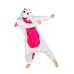 Onesie Kigurumi Baltais Vienradzis