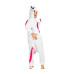 Onesie Kigurumi Baltais Vienradzis