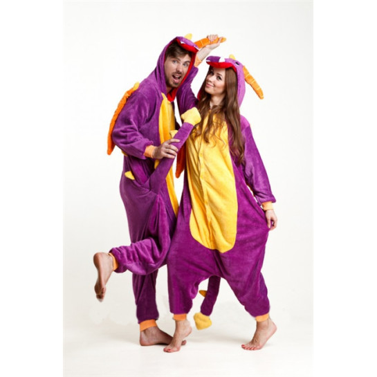 Onesie Kigurumi Pūķis Spyro